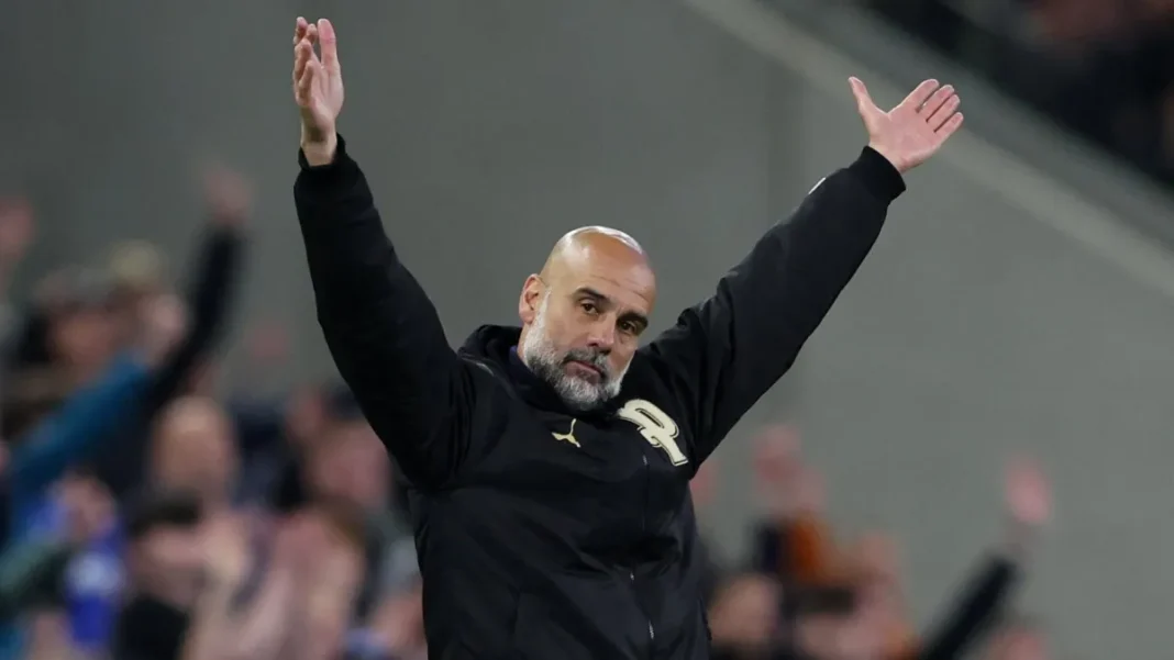 Pep Guardiola disallowed goal title