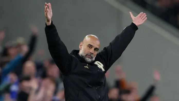 Pep Guardiola Pep Guardiola disallowed goal title