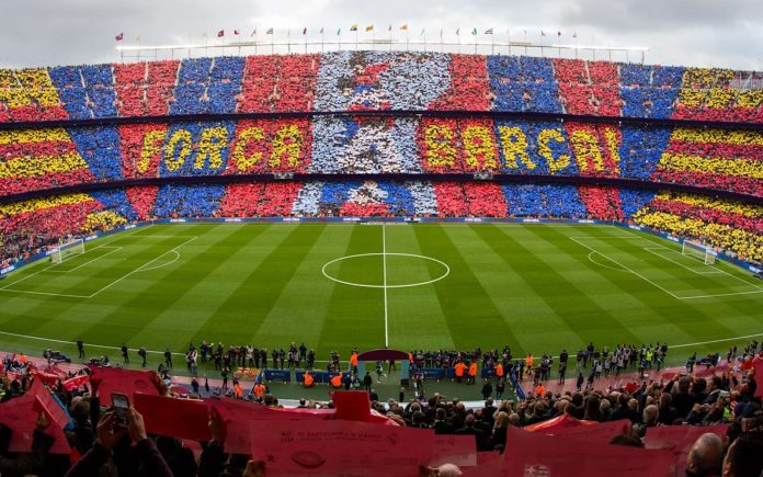 Barcelona camp nou Barcelona Arsenal forward